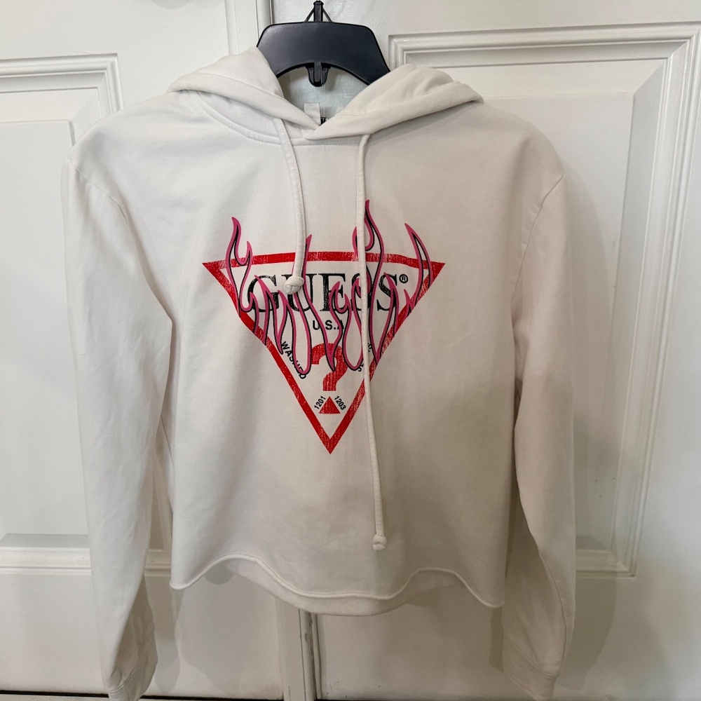 GUESS LOGO HOODIE - Picture 4 of 6